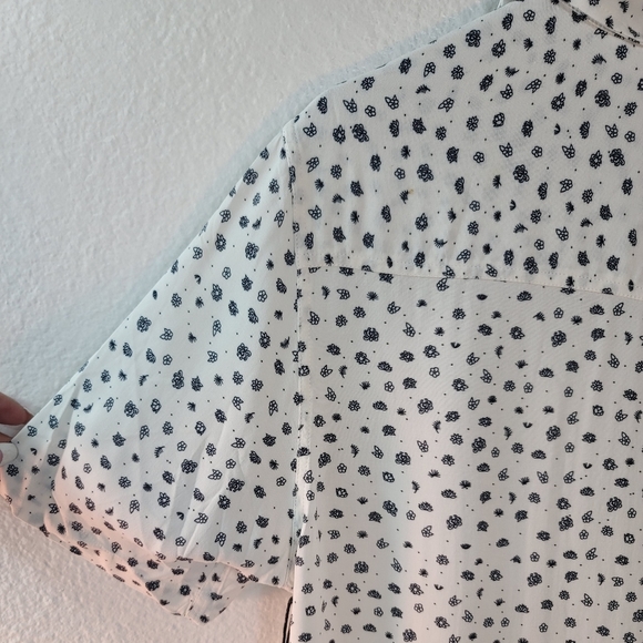 PARALLEL X LEAGUE THE DUKE WOVEN WHITE/BLACK MEN'S SIZE SMALL NEW WITH TAGS - Picture 11 of 16